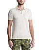 Color:Whitecap - Image 1 - Kasper Short Sleeve Polo Shirt