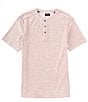 Color:Thrush - Image 1 - Kitform Short Sleeve Henley T-Shirt