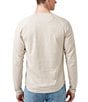 Color:Milk - Image 2 - Long Sleeve Kariver Henley T-Shirt
