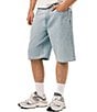 Buffalo David Bitton Mick Wide Leg Bleached Shorts - Image 3