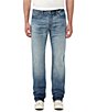 Buffalo David Bitton Authentic Collection Relaxed Straight Driven Jeans, Color:Indigo - Image 1