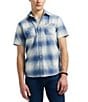 Buffalo David Bitton Sagrino Button Front Large Plaid Shirt - Image 1