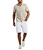 Buffalo David Bitton Sirilo Short Sleeve Printed Shirt, Color:Milk - Image 4