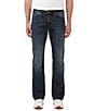 Buffalo David Bitton Slim Bootcut Sanded Stretch Denim King Jeans, Color:Indigo - Image 1