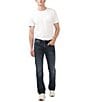 Buffalo David Bitton Slim Bootcut Sanded Stretch Denim King Jeans, Color:Indigo - Image 4