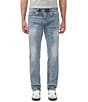 Color:Indigo - Image 1 - Straight Six Fit Jeans