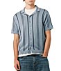 Buffalo David Bitton Waldir Button Front Vertical Stripe Shirt - Image 1