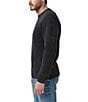 Color:Black - Image 3 - Washy Long Sleeve Sweater