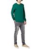 Color:Ultra Green - Image 3 - Wifuz Acid Crewneck Sweater