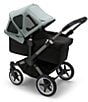 Bugaboo Breezy Sun Canopy for Donkey Stroller, Color:Pine Green - Image 4