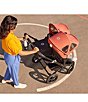 Bugaboo Breezy Sun Canopy for Donkey Stroller, Color:Sunrise Red - Image 7