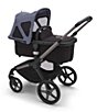 Bugaboo Breezy Sun Canopy for Kangaroo/Fox/Cameleon/Lynx Stroller, Color:Seaside Blue - Image 2