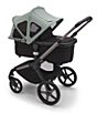 Bugaboo Breezy Sun Canopy for Kangaroo/Fox/Cameleon/Lynx Stroller, Color:Pine Green - Image 3