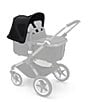 Bugaboo Breezy Sun Canopy for Kangaroo/Fox/Cameleon/Lynx Stroller, Color:Midnight Black - Image 2