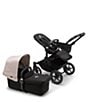 Bugaboo Donkey 5 Mono Complete Stroller with Bassinet, Color:Black/Misty White - Image 1