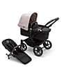 Bugaboo Donkey 5 Mono Complete Stroller with Bassinet, Color:Black/Misty White - Image 4