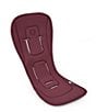 Bugaboo Dual Comfort Seat Liner for Stroller, Color:Dark Cherry - Image 1