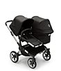 Color:Aluminum/Midnight Black - Image 2 - Duo Extension Set for Donkey 5 Stroller