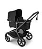 Bugaboo Kangaroo Convertible Single-To-Double With Bassinet Stroller System, Color:Midnight Black - Image 2