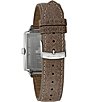 Color:Tan - Image 3 - Men's Ennis House Quartz Analog Tan Leather Strap Watch