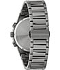 Color:Gray - Image 3 - Men's Modern Millennia Chronograph Gray Stainless Steel Bracelet Watch