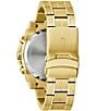 Color:Gold - Image 3 - Men's Precisionist Icon Chronograph Gold Stainless Steel Bracelet Watch