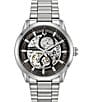 Color:Silver - Image 1 - Men's Sutton Classic Mechanical Automatic Stainless Steel Bracelet Watch