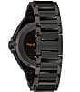 Color:Black - Image 3 - Series X Marc Anthony Men's Diamond Black Stainless Steel Bracelet Watch