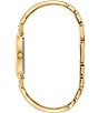 Color:Gold - Image 2 - Women's Classic Quartz Analog Gold Bangle Bracelet Watch