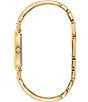 Bulova Women's Classic Quartz Analog Stainless Steel Bangle Bracelet Watch, Color:Gold - Image 2