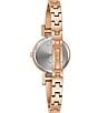 Color:Rose Gold - Image 2 - Women's Marc Anthony Modern Diamond Accent Quartz Rose Gold Stainless Steel Bracelet Watch