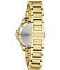 Color:Gold - Image 2 - Women's Marine Star Series L Quartz Gold Tone Stainless Steel Bracelet Watch