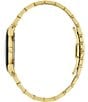 Color:Gold - Image 2 - Women's Millennia Quartz Analog Gold Tone Stainless Steel Bracelet Watch