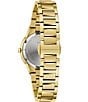 Color:Gold - Image 3 - Women's Millennia Quartz Analog Gold Tone Stainless Steel Bracelet Watch