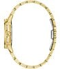 Color:Gold - Image 2 - Women's Octava Crystal Quartz Analog Gold Stainless Steel Bracelet Watch