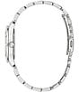 Color:Silver - Image 2 - Women's Phantom Quartz Analog Stainless Steel Bracelet Watch