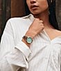 Bulova Women's Sutton Western Two Hand Leather Strap Watch - Image 4