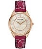 Bulova Women's Sutton Western Two Hand Leather Strap Watch - Image 6