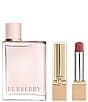 Burberry Her Eau de Parfum & Brit Shine Lipstick Holiday 2-Piece Gift Set - Image 2