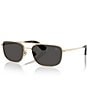 Burberry Men's BE3170 59mm Pilot Sunglasses - Image 1