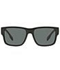 Color:Black - Image 2 - Men's BE4358 Knight 57mm Polarized Square Sunglasses