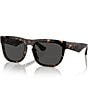 Color:Dark Havana - Image 1 - Men's BE4431U 56mm Dark Havana Square Sunglasses