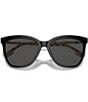Color:Black - Image 5 - Women's BE4308 56mm Square Sunglasses