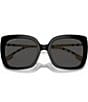 Color:Dark Grey - Image 5 - Women's BE4323 Carroll 54mm Square Sunglasses