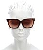 Color:Dark Havana - Image 2 - Women's Be4335 53mm Sunglasses