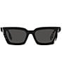 Color:Dark Grey - Image 2 - Women's BE4392U Briar 52mm Square Sunglasses