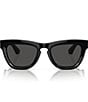Color:Black - Image 2 - Women's BE4415U 52mm Square Sunglasses