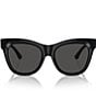 Color:Black - Image 2 - Women's BE4418 54mm Square Sunglasses