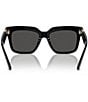 Color:Black - Image 4 - Women's BE4419 54mm Square Sunglasses