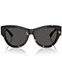 Burberry Women's BE4491 52mm Round Sunglasses - Image 4